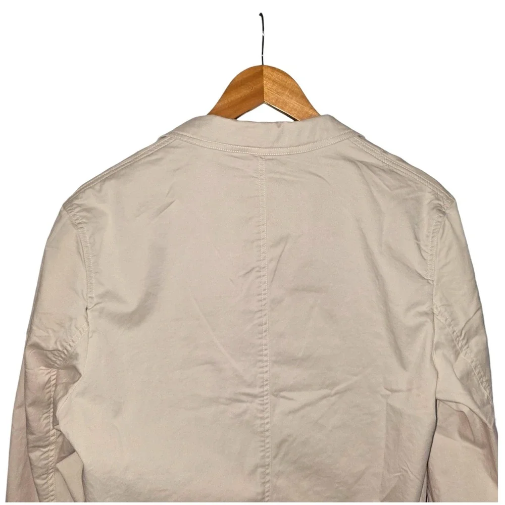 Marine Layer Charles Blazer Mens 40 Khaki Tan Cotton Blend 2-Button Sport Coat